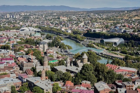 Panorama of Tbilisi