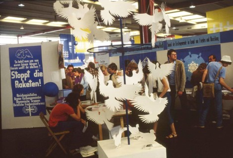 Ruhr area. Congress Christians for Disarmament ca. 1985