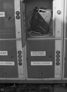 The picture was taken between 1965 and 1971 and shows a photographic impression of everyday life in this period of the GDR. Bitterfeld . Industrial complex. Night filling station