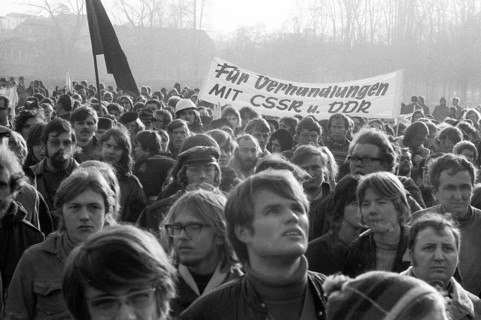 The NPD's right-wing radical action Resistance was a nationwide response to Willy Brandt's 1970 policy of understanding with the East