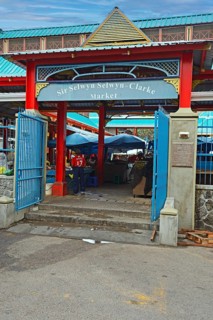 Entrance to Sir Selwyn Selwyn-Clarke Market