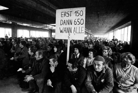 At the works meeting of the Deutsche Edelstahlwerke