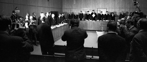 In the trial about the Dora concentration camp in front of the Essen Regional Court on 17 November 1967