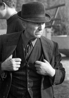 The auction of a bankrupt farm on 22. 09. 1971 in Greven in Muensterland