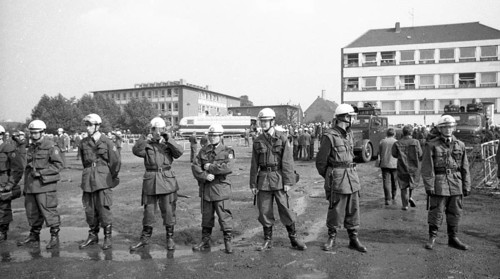 Election campaign appearances in 1969 by the radical right-wing NPD