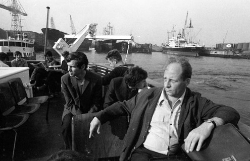 Work at the Port of Hamburg and Howaldtswerke Hamburg