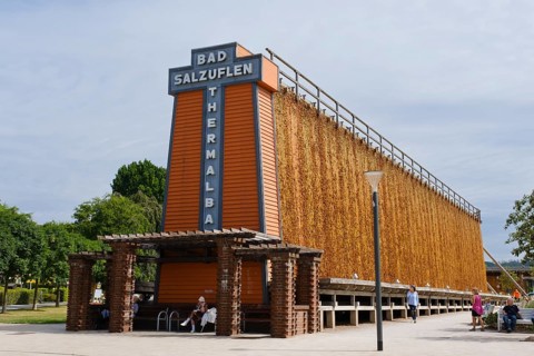 Gradierwerk in the Salinenpark