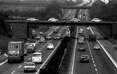 Traffic on the Ruhrschnellweg