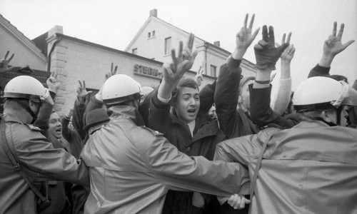 The right-wing radical action Resistance of the NPD was a nationwide response to Willy Brandt's policy of understanding with the East in 1970. These generated a sometimes furious reaction from left-wi...