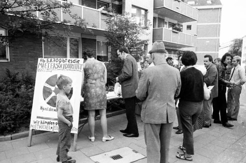 With street protests and the collection of signatures