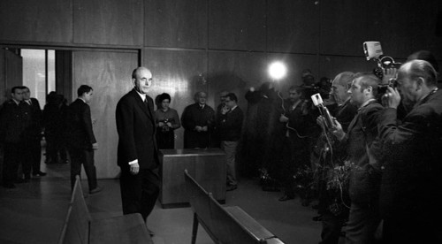 In the trial about the Dora concentration camp in front of the Essen Regional Court on 17 November 1967