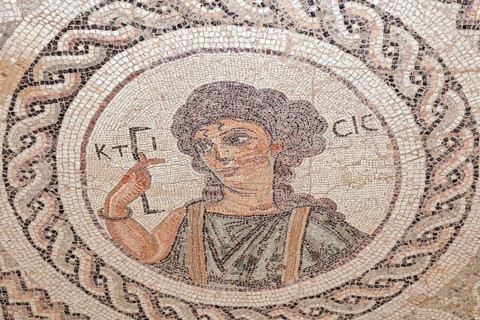 Floor mosaic of the Ktisis