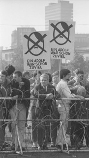 Election campaign appearances in 1969 by the radical right-wing NPD