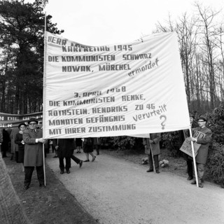 The traditional honouring of Nazi victims in the Bittermark