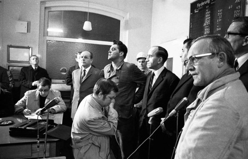 Nine miners of the Emil Emscher colliery were buried on 2. 10. 1969