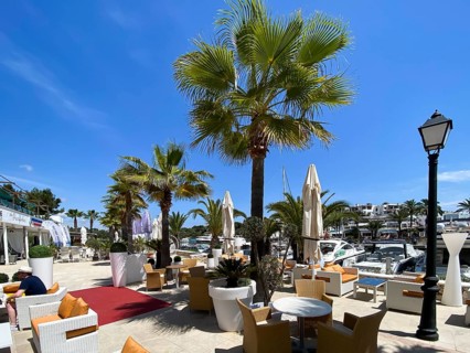 Restaurant in Cala Llonga Harbour
