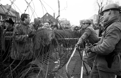 Several hundred demonstrators