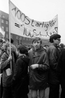 Students in the Ruhr area in the years 1965 to 1971 demonstrated in the Ruhr cities of Dortmund