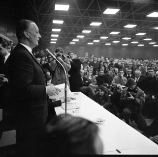 The election campaign of the right-wing radical NPD