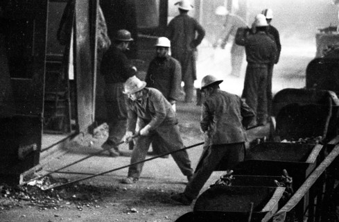 The production of steel products