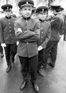 Impressions from the USSR 1972. Day of Liberation from the Nazi Regime. Cadets
