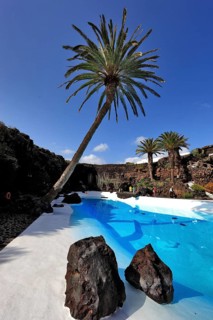 Artificial pool complex at Jameos del Agua
