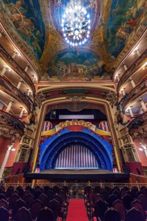 Beautiful interior of the Amazon theatre