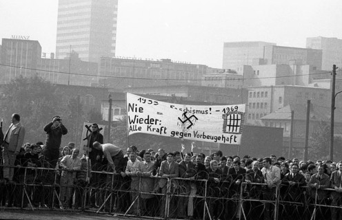 Election campaign appearances in 1969 by the radical right-wing NPD