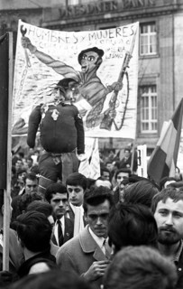 Spanish guest workers and German students demonstrated in Bonn in 1970 against the oppression of the Franco dictatorship
