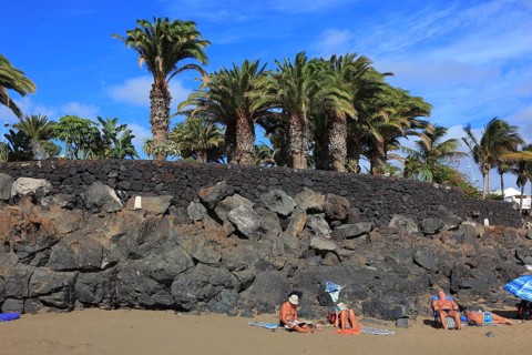 Beach near Puerto del Carmen