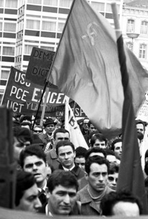 Spanish guest workers and German students demonstrated in Bonn in 1970 against the oppression of the Franco dictatorship