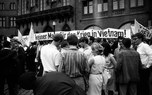 Congress of the student organisation SDS Sozialisischer Deutscher Studentenbund at the University of Frankfurt/M. on 22. 5. 1966