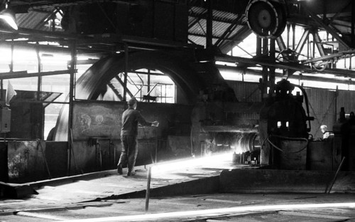 The production of steel products