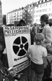 With street protests and the collection of signatures