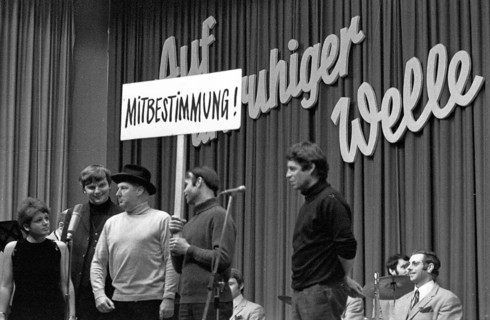 Trade union activities in the years 1965 to 1971 on the subject of co-determination and Montanmitbestimmung in the Ruhr area