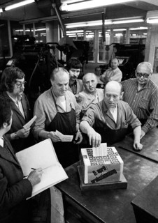In the collective bargaining dispute in the printing industry