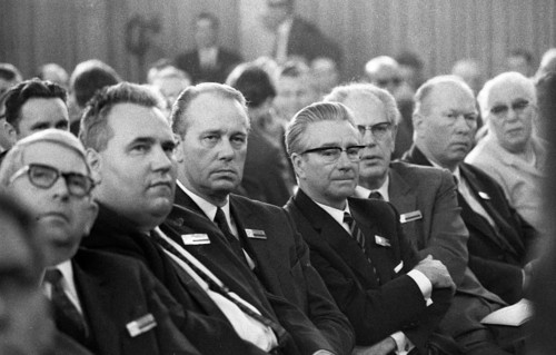 The SPD held its party conference in Bad Godesberg from 16 to 18 April 1969 under the motto Success