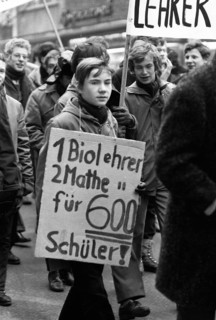 Students in the Ruhr area in the years 1965 to 1971 demonstrated in the Ruhr cities of Dortmund