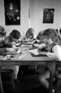 This colliery kindergarten with lots of music and paintings by Ruhrkohle AG