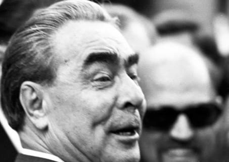 The visit of the Soviet Head of State and Party Leonid Brezhnev to Bonn from 18-22 May 1973 was a step towards easing tensions in Willy Brandt's East-West relations. Leonid Brezhnev at Gymnich Castle