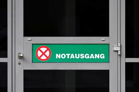 Door Sign Emergency Exit