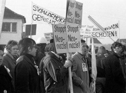 The NPD's right-wing radical action Resistance was a nationwide response to Willy Brandt's 1970 policy of understanding with the East