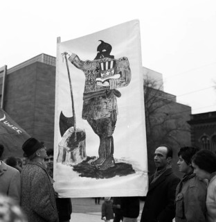 Spanish guest workers and German students demonstrated in Bonn in 1970 against the oppression of the Franco dictatorship