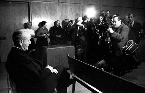 In the trial about the Dora concentration camp in front of the Essen Regional Court on 17 November 1967