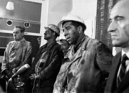 Nine miners of the Emil Emscher colliery were buried on 2. 10. 1969