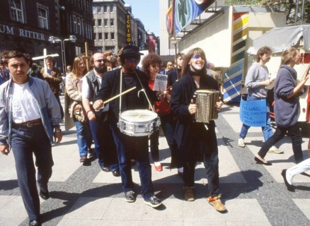 Ruhr area. Congress Christians for Disarmament ca. 1985