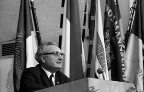 The meeting of the Danube Swabians in the Westafelenhalle in Dortmund in 1970