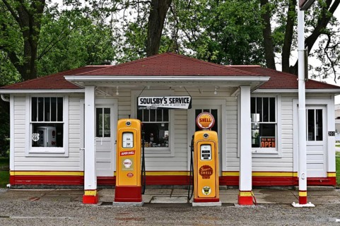 Soulsby Shell Station of 1926