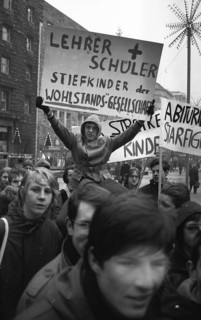 Students in the Ruhr area in the years 1965 to 1971 demonstrated in the Ruhr cities of Dortmund
