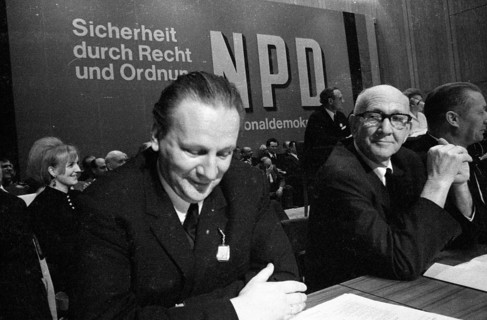 The party congress of the radical right-wing NPD